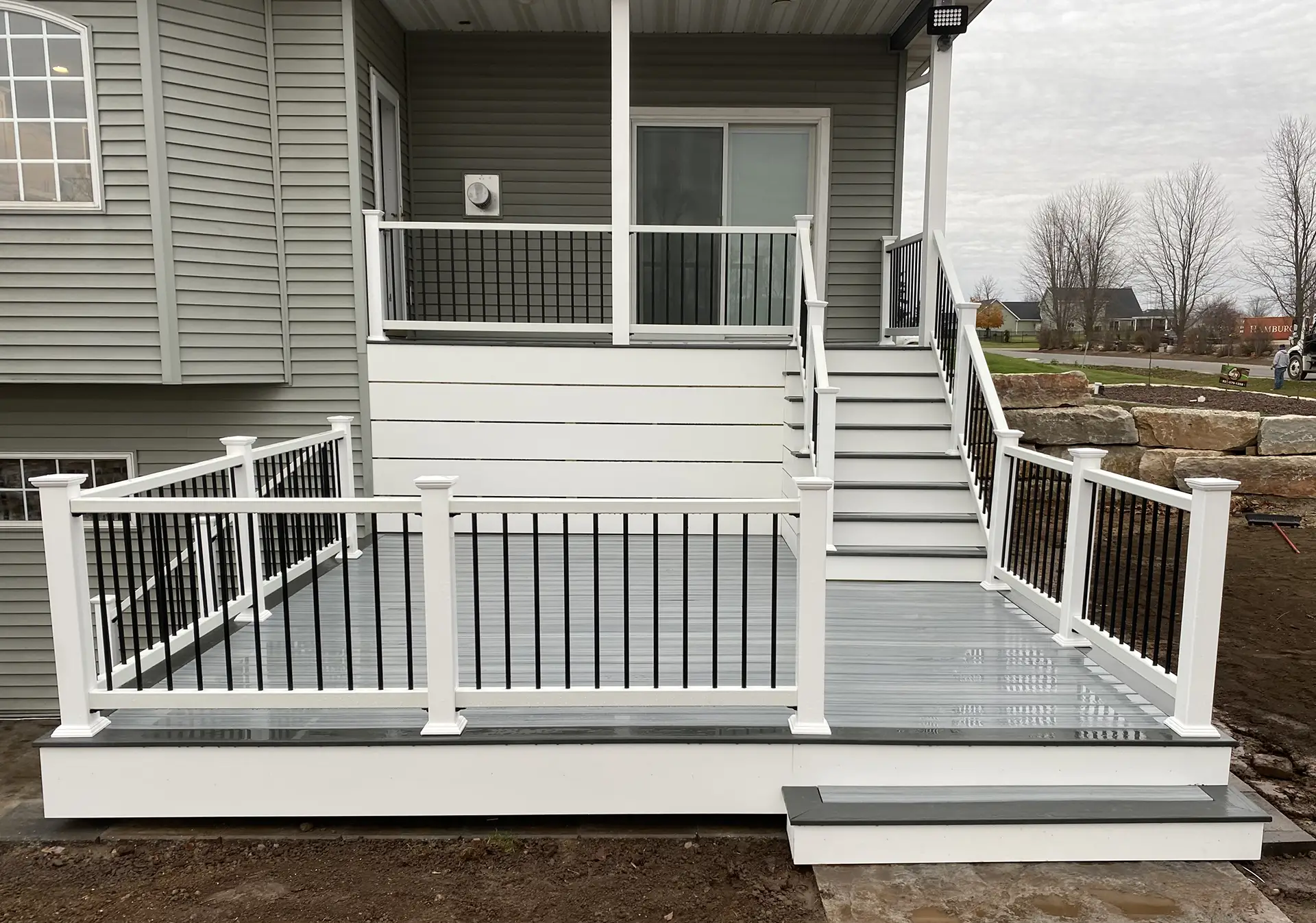 Deck railings installation contractor near me in Outagamie County, WI